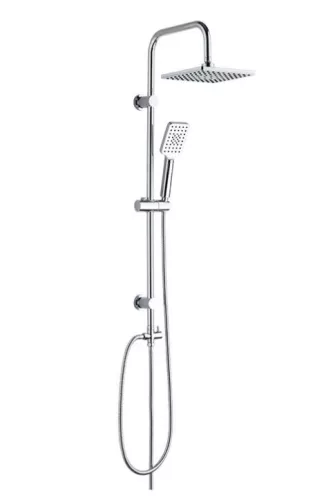 Zuhanyszett, Diplon Szögletes króm zuhanyszett BGQ1614