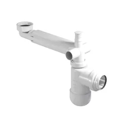   Mosdó szifon, Cersanit helytakarékos szifon beépített mosdóhoz S1000-1002