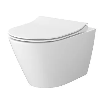 WC, Cersanit City Pro ovális függesztett wc szett S701-883