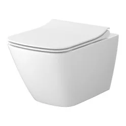   WC, Cersanit City Pro vortex szögletes függesztett wc szett S701-884