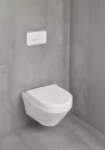 WC, Villeroy&Boch Architectura fali WC kombipack ülőkével, TwistFlush rendszerrel 4694CLR1