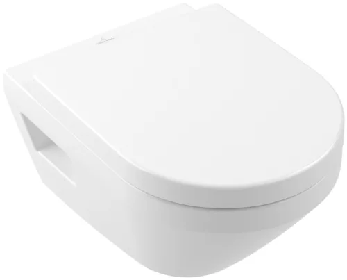 WC, Villeroy&Boch Architectura fali WC kombipack ülőkével, TwistFlush rendszerrel 5684CL01