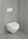 WC, Villeroy&Boch Architectura fali WC kombipack ülőkével, TwistFlush rendszerrel 5684CL01