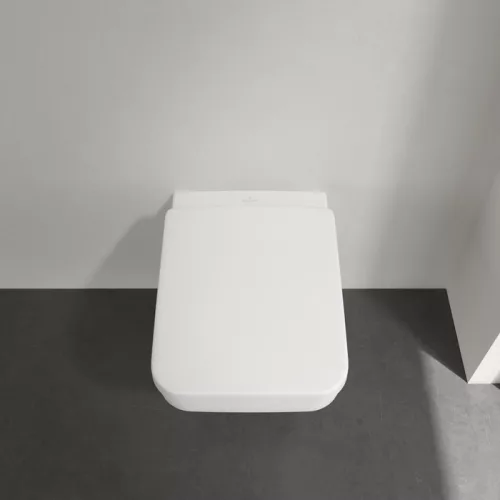 WC, Villeroy&Boch Architectura fali WC kombipack ülőkével, DirectFlush 5685HR01