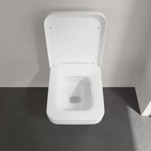 WC, Villeroy&Boch Architectura fali WC kombipack ülőkével, DirectFlush 5685HR01