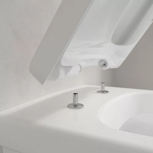 WC, Villeroy&Boch Architectura fali WC kombipack ülőkével, DirectFlush 5685HR01