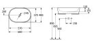 Mosdó, Villeroy&Boch Architectura mosdó 60x40 cm 5A266001