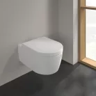 WC, Villeroy&Boch Avento fali WC kombipack ülőkével, DirectFlush rendszerrel 5656HR01
