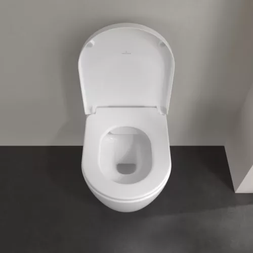 WC, Villeroy&Boch Avento fali WC kombipack ülőkével, DirectFlush rendszerrel 5656HR01