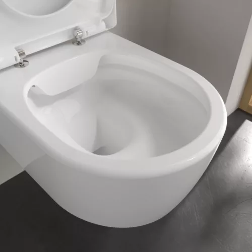 WC, Villeroy&Boch Avento fali WC kombipack ülőkével, DirectFlush rendszerrel 5656HR01
