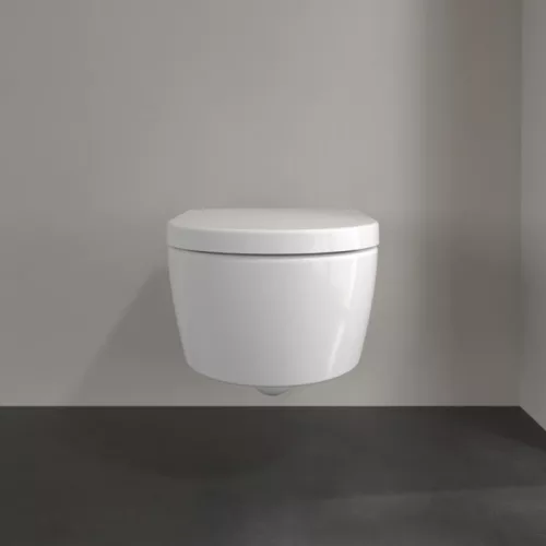 WC, Villeroy&Boch Avento fali WC kombipack ülőkével, DirectFlush rendszerrel 5656HRR1