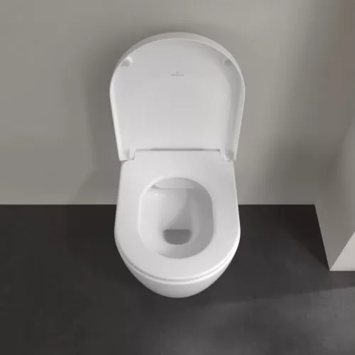 WC, Villeroy&Boch Avento fali WC kombipack ülőkével, DirectFlush rendszerrel 5656HRR1