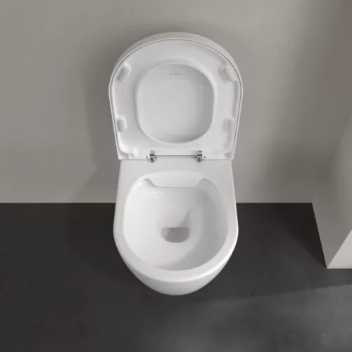 WC, Villeroy&Boch Avento fali WC kombipack ülőkével, DirectFlush rendszerrel 5656HRR1