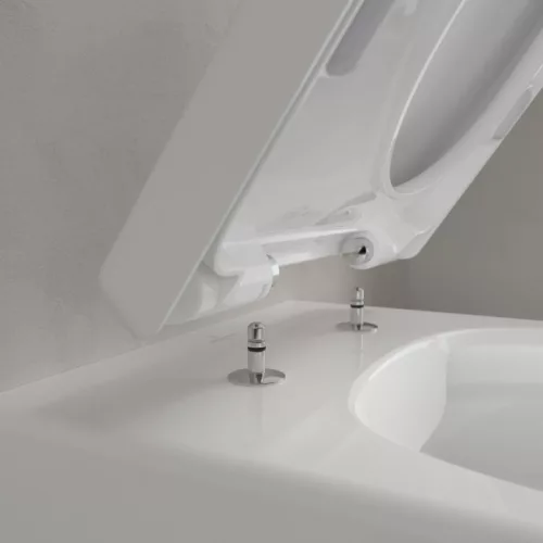 WC, Villeroy&Boch Avento fali WC kombipack ülőkével, DirectFlush rendszerrel 5656HRR1