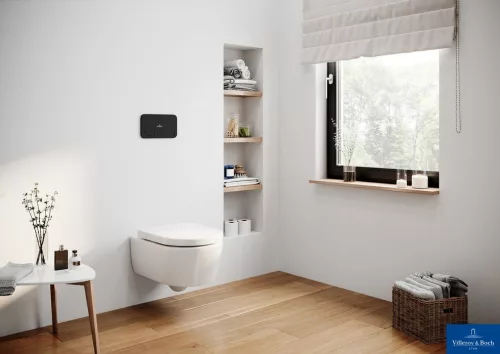 WC, Villeroy&Boch Avento fali WC kombipack ülőkével, DirectFlush rendszerrel 5656HRR1