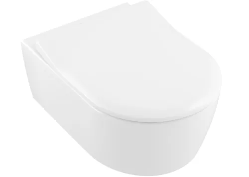 WC, Villeroy&Boch Avento fali WC kombipack ülőkével, DirectFlush rendszerrel 5656RS01