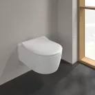WC, Villeroy&Boch Avento fali WC kombipack ülőkével, DirectFlush rendszerrel 5656RS01