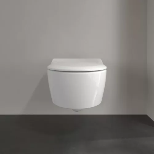WC, Villeroy&Boch Avento fali WC kombipack ülőkével, DirectFlush rendszerrel 5656RS01