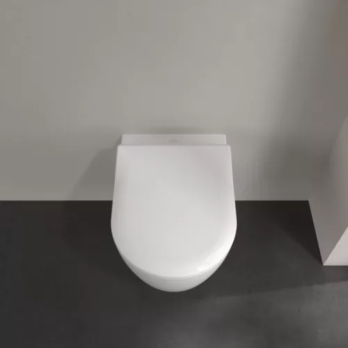 WC, Villeroy&Boch Avento fali WC kombipack ülőkével, DirectFlush rendszerrel 5656RS01