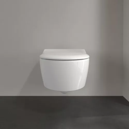 WC, Villeroy&Boch Avento fali WC kombipack ülőkével, DirectFlush rendszerrel 5656RSR1