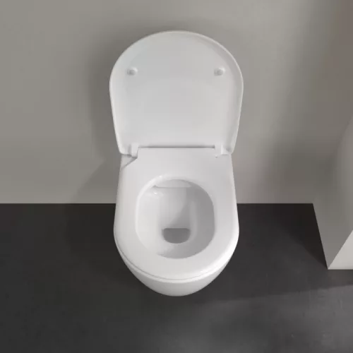 WC, Villeroy&Boch Avento fali WC kombipack ülőkével, DirectFlush rendszerrel 5656RSR1