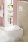 WC, Villeroy&Boch Avento fali WC kombipack ülőkével, DirectFlush rendszerrel 5656RSR1