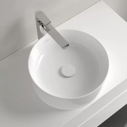 Mosdó, Villeroy&Boch Collaro 40 cm ráültethető mosdó CeramicPlus felülettel 4A1840R1