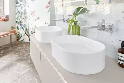 Mosdó, Villeroy&Boch Collaro 56x36 cm ráültethető mosdó 4A195601
