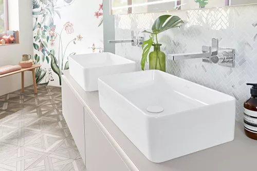 Mosdó, Villeroy&Boch Collaro 56x36 cm ráültethető mosdó 4A205601