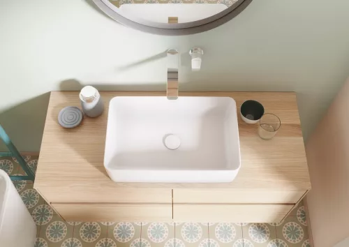 Mosdó, Villeroy&Boch Collaro 56x36 cm ráültethető mosdó CeramicPlus felülettel 4A2056R1