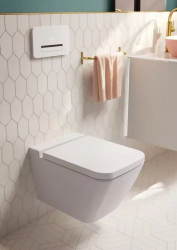 WC, Villeroy&Boch Finion fali WC DirectFlush rendszerrel 4664R0R1