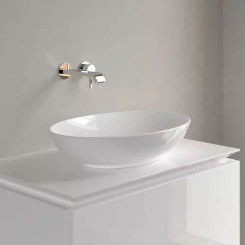 Mosdó, Villeroy&Boch Loop & Friends 56x38 cm ráültethető mosdó CeramicPlus felülettel 4A4700R1