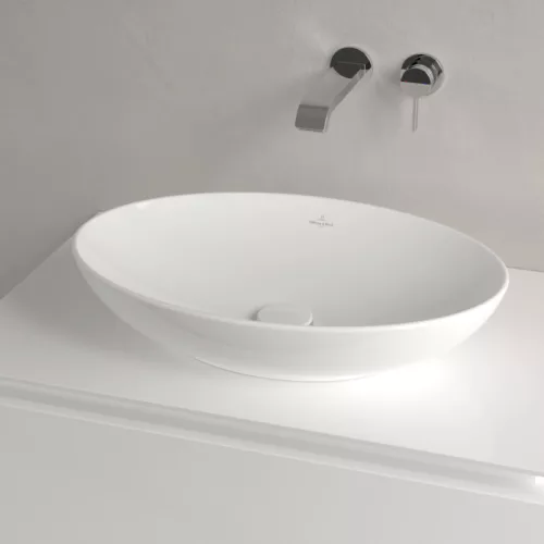 Mosdó, Villeroy&Boch Loop & Friends 56x38 cm ráültethető mosdó CeramicPlus felülettel 4A4701R1