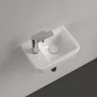 Mosdó, Villeroy&Boch O.novo 36x25 cm fali kézmosó, bal oldali csaplyukkal 43423601