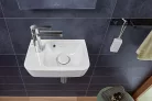 Mosdó, Villeroy&Boch O.novo 36x25 cm fali kézmosó, bal oldali csaplyukkal 43423601