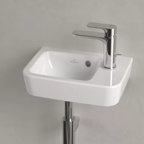 Mosdó, Villeroy&Boch O.novo 36x25 cm fali kézmosó, jobb oldali csaplyukkal 43433601
