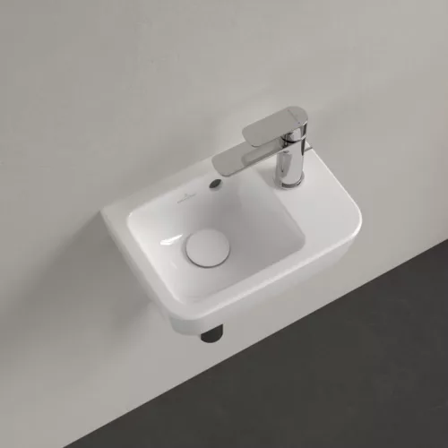 Mosdó, Villeroy&Boch O.novo 36x25 cm fali kézmosó, jobb oldali csaplyukkal 43433601