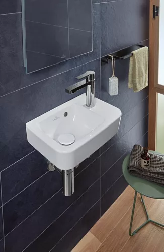 Mosdó, Villeroy&Boch O.novo 36x25 cm fali kézmosó, jobb oldali csaplyukkal 43433601