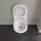 WC, Villeroy&Boch O.novo fali WC kombipack ülőkével, DirectFlush rendszerrel 5688HR01