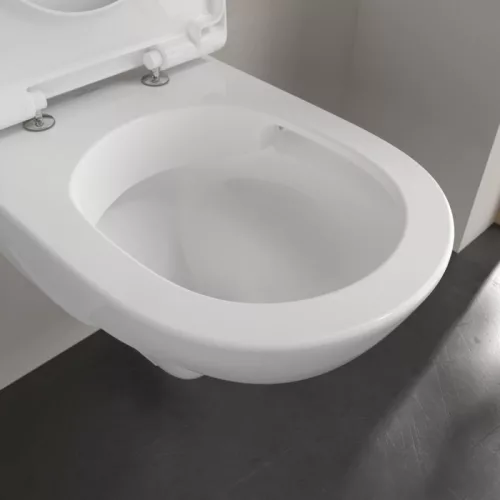 WC, Villeroy&Boch O.novo fali WC kombipack ülőkével, DirectFlush rendszerrel 5688HR01