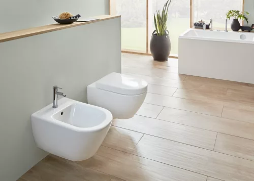 Bidé, Villeroy&Boch Subway 2.0 fali bidé CeramicPlus felülettel 540000R1