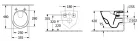 WC, Villeroy&Boch Subway 2.0 kompakt, DirectFlush rendszerrel 5606R0R1