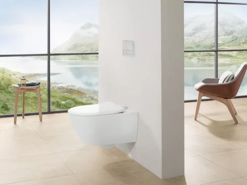 WC, Villeroy&Boch Subway 2.0 DirectFlush rendszerrel,ViFresh funkció,CeramicPlus felület 5614A1R1
