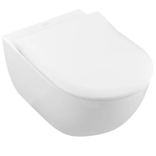 WC, Villeroy&Boch Subway 2.0 fali wc kombipack ülőkével, DirectFlush rendszerrel 5614R201