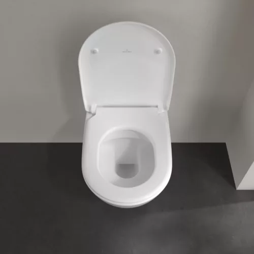 WC, Villeroy&Boch Subway 2.0 fali wc kombipack ülőkével, DirectFlush rendszerrel 5614R201