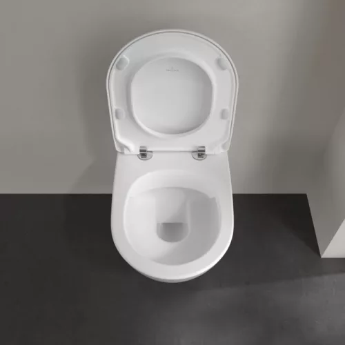 WC, Villeroy&Boch Subway 2.0 fali wc kombipack ülőkével, DirectFlush rendszerrel 5614R201