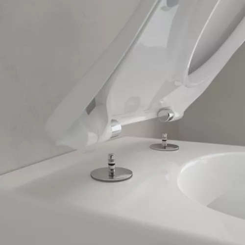 WC, Villeroy&Boch Subway 2.0 fali wc kombipack ülőkével, DirectFlush rendszerrel 5614R201