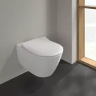 WC, Villeroy&Boch Subway 2.0 kombipack,ülőkével,DirectFlush rendszer,CeramicPlus felület 5614R2R1