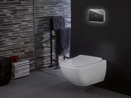 WC, Villeroy&Boch Venticello kombipack,ülőkével,Directflush rendszer,CeramicPlus felület 4611RLR1