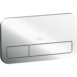   Öblítőtartály nyomólap, Villeroy&Boch ViConnect nyomólap, króm 92249061